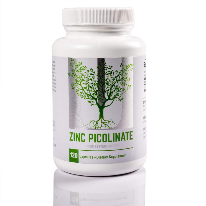 Universal Nutrition Zinc Picolinate - 120 caps | High-Quality Health and Wellbeing | MySupplementShop.co.uk