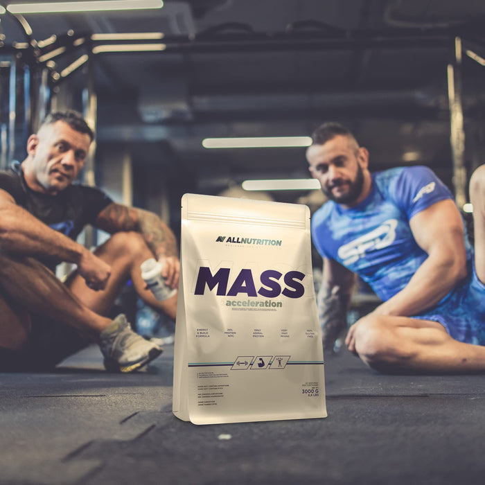 Allnutrition Mass Acceleration, Chocolate - 3000 grams | High-Quality Weight Gainers & Carbs | MySupplementShop.co.uk