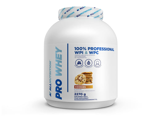 Allnutrition Pro Whey, Cookies - 2270 grams | High-Quality Protein | MySupplementShop.co.uk