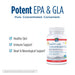 Nordic Naturals ProEPA with Concentrated GLA, Lemon - 60 softgels | High-Quality Health and Wellbeing | MySupplementShop.co.uk