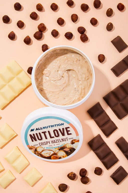 Allnutrition Nutlove, Crispy Hazelnut - 500g | High-Quality Sandwich Spreads | MySupplementShop.co.uk