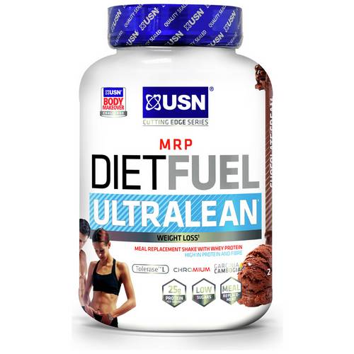 USN Diet Fuel Ultralean 2Kg Chocolate | High-Quality Sports Nutrition | MySupplementShop.co.uk