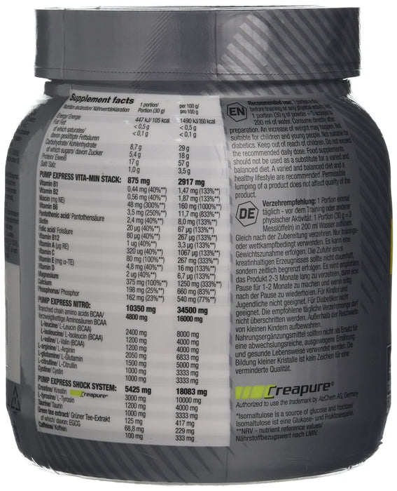 Olimp Nutrition Pump Express 2.0, Orange - 660 grams | High-Quality Pre & Post Workout | MySupplementShop.co.uk