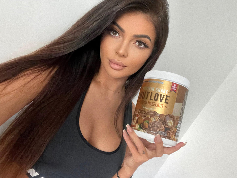 Allnutrition Nutlove Protein Shake, Choco Hazelnut - 630 grams | High-Quality Protein | MySupplementShop.co.uk