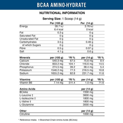 Applied Nutiriton BCAA Amino - Hydrate 1.4kg Fruit Burst | High-Quality Nutrition Drinks & Shakes | MySupplementShop.co.uk