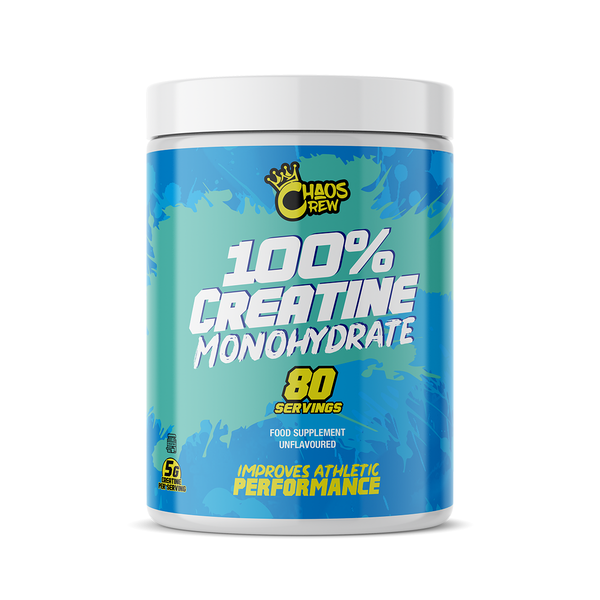 Chaos Crew 100% Creatine Monohydrate 400g Unflavoured | High-Quality Sports & Nutrition | MySupplementShop.co.uk