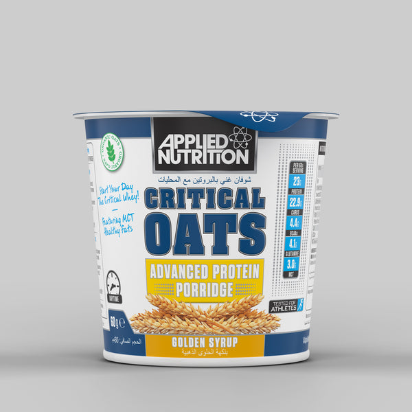 Applied Nutrition Critical Oats Protein Porridge 12 x 60g | High-Quality Health Foods | MySupplementShop.co.uk
