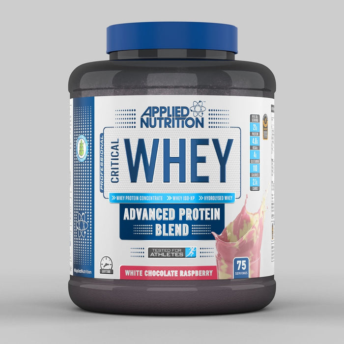 Applied Nutrition Critical Whey 2.27kg White Chocolate Raspberry | High-Quality Nutrition Drinks & Shakes | MySupplementShop.co.uk