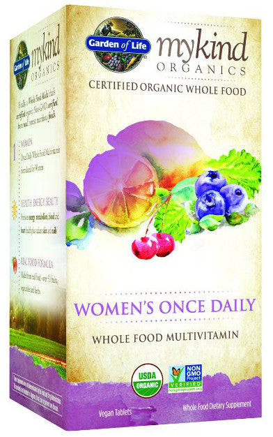 Garden of Life Mykind Organics Women's Once Daily - 30 vegan tabs | High-Quality Vitamins & Minerals | MySupplementShop.co.uk