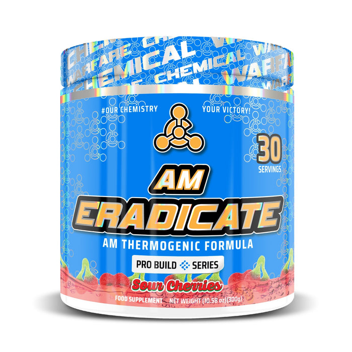 Chemical Warfare AM Eradicate 300g  Sour Cherries - Health Foods at MySupplementShop by Chemical Warfare