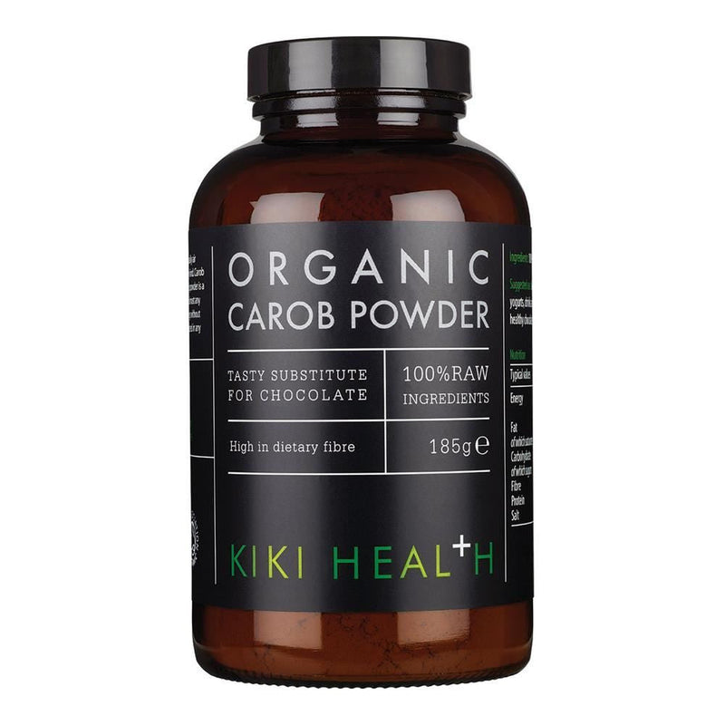 Kiki Health Organic RAW Carob Powder 185g - Health Foods at MySupplementShop by KIKI Health