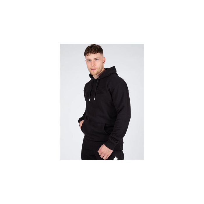 Gorilla Wear Crowley Oversized Mens Hoodie Black