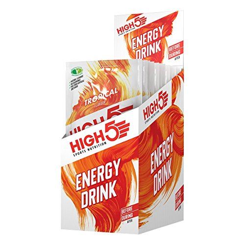 High 5 Energy Drink Tropical 12x47g | High-Quality Sports Nutrition | MySupplementShop.co.uk