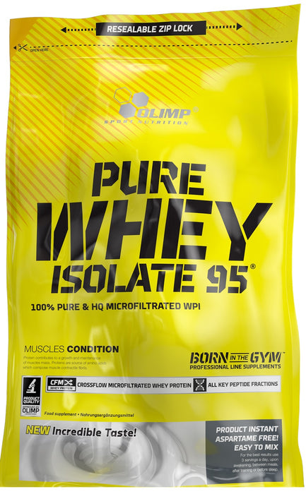 Olimp Nutrition Pure Whey Isolate 95, Peanut Butter - 600 grams - Default Title - Protein at MySupplementShop by Olimp Nutrition