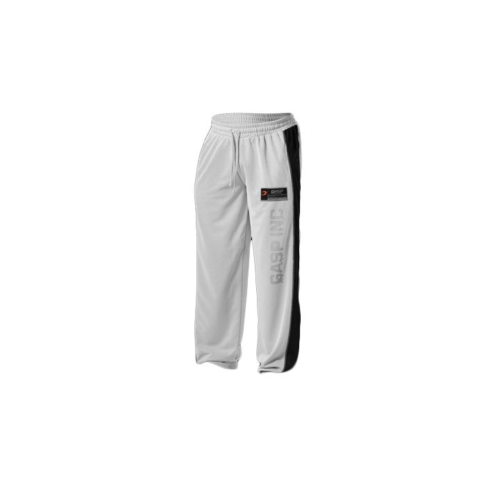 MySupplementShop Pants GASP No1 Mesh Pants - White/Black by Gasp