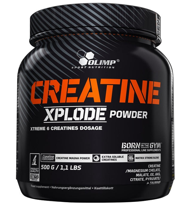 Olimp Creatine Xplode 500g Unleash the Power of 6 Advanced Creatines - Creatine Powder at MySupplementShop by Olimp Nutrition