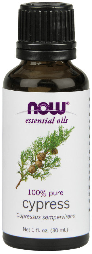 NOW Foods Essential Oil, Cypress Oil - 30 ml. | High-Quality Health and Wellbeing | MySupplementShop.co.uk