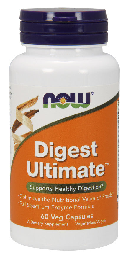 NOW Foods Digest Ultimate - 60 vcaps | High-Quality Vitamins, Minerals & Supplements | MySupplementShop.co.uk