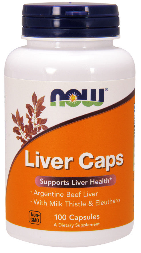 NOW Foods Liver Caps - 100 caps - Liver Support at MySupplementShop by NOW Foods