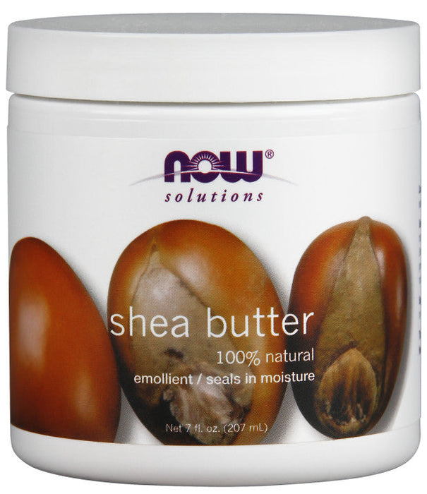 NOW Foods Shea Butter - 100% Natural - 207 ml. - Health and Wellbeing at MySupplementShop by NOW Foods