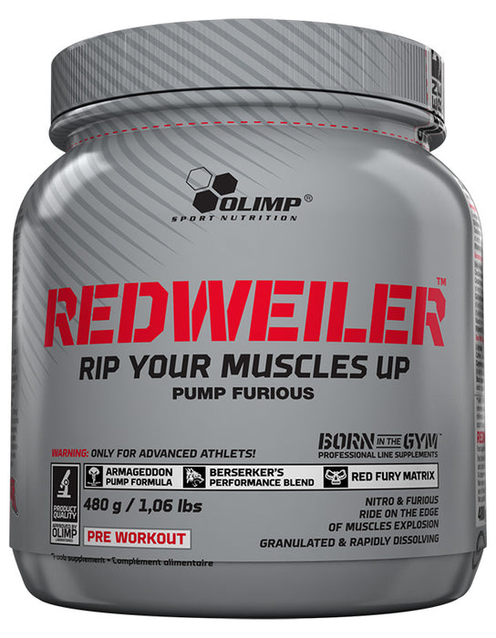 Olimp Nutrition RedWeiler, Red Punch - 480 grams - Default Title - Nitric Oxide Boosters at MySupplementShop by Olimp Nutrition