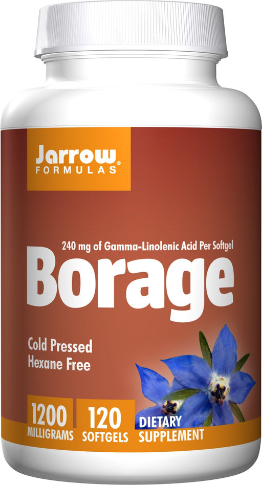 Jarrow Formulas Borage GLA-240 - 120 softgels | High-Quality Health and Wellbeing | MySupplementShop.co.uk