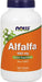 NOW Foods Alfalfa, 650mg - 500 tablets - Health and Wellbeing at MySupplementShop by NOW Foods