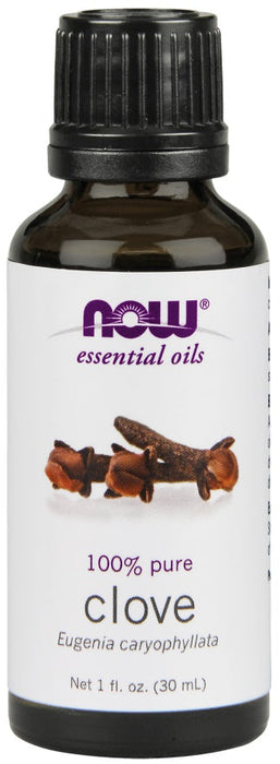 NOW Foods Essential Oil, Clove Oil - 30 ml. - Health and Wellbeing at MySupplementShop by NOW Foods