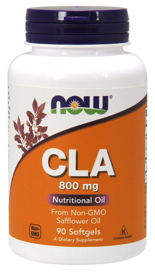 NOW Foods CLA, 800mg - 90 softgels | High-Quality CLA | MySupplementShop.co.uk