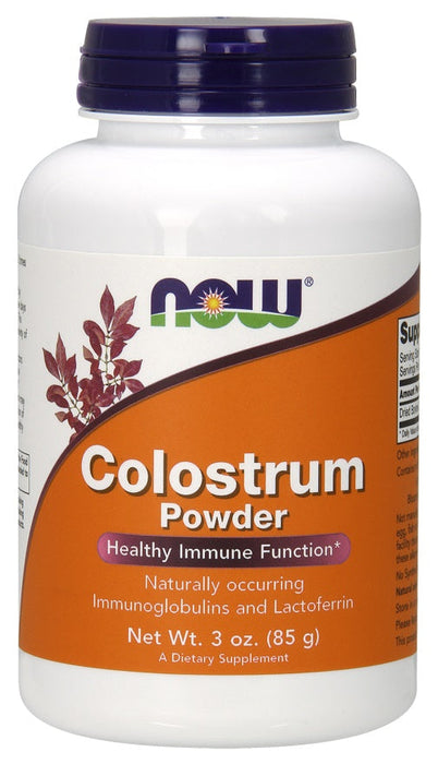 NOW Foods Colostrum, Powder - 85g - Health and Wellbeing at MySupplementShop by NOW Foods