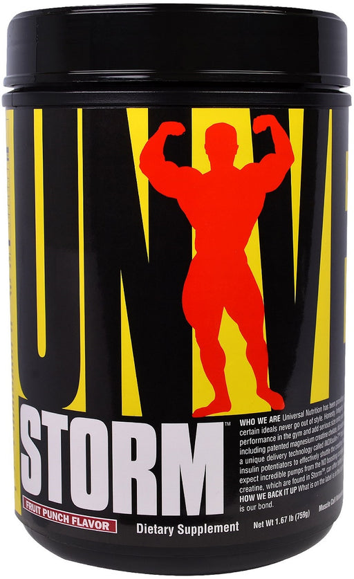 Universal Nutrition Storm, Fruit Punch - 759 grams | High-Quality Creatine Supplements | MySupplementShop.co.uk