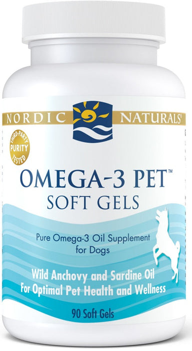 Nordic Naturals Omega-3 Pet - 90 softgels - Pet supplements at MySupplementShop by Nordic Naturals