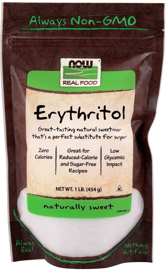 NOW Foods Erythritol, Pure - 454g | High-Quality Health Foods | MySupplementShop.co.uk