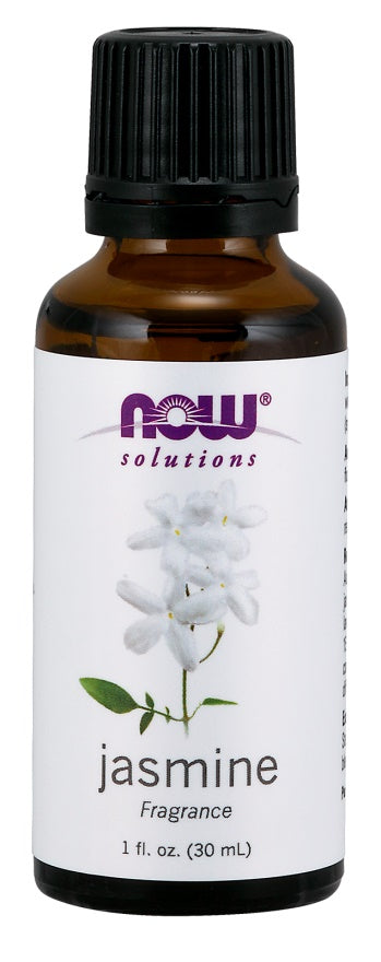 NOW Foods Essential Oil, Jasmine Oil - 30 ml. | High-Quality Health and Wellbeing | MySupplementShop.co.uk