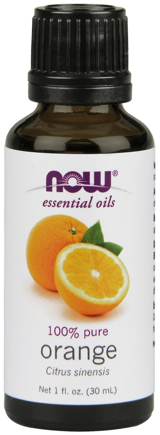 NOW Foods Essential Oil, Orange Oil Pure - 30 ml. | High-Quality Essential Oil Blends | MySupplementShop.co.uk
