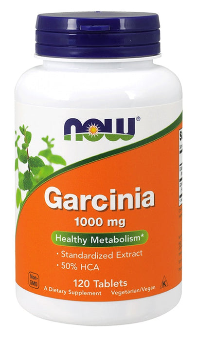 NOW Foods Garcinia, 1000mg - 120 tablets - Slimming and Weight Management at MySupplementShop by NOW Foods