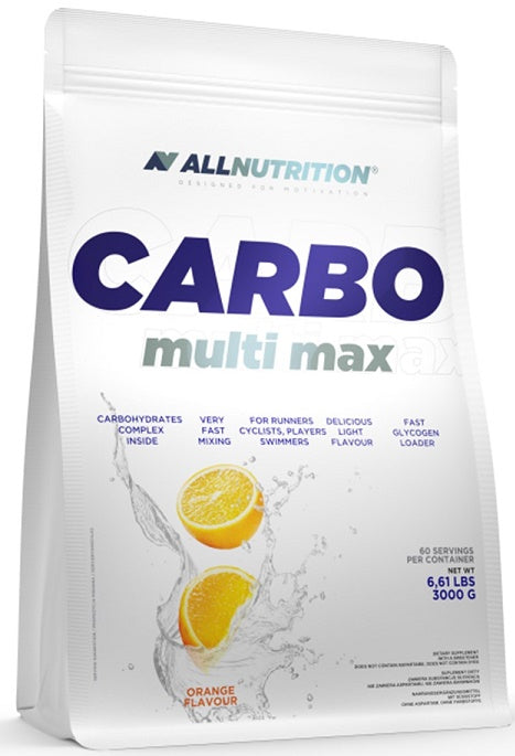 Allnutrition Carbo Multi Max, Orange - 3000 grams | High-Quality Weight Gainers & Carbs | MySupplementShop.co.uk