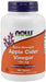 NOW Foods Apple Cider Vinegar, 750mg Extra Strength - 180 tabs | High-Quality Vitamins & Minerals | MySupplementShop.co.uk