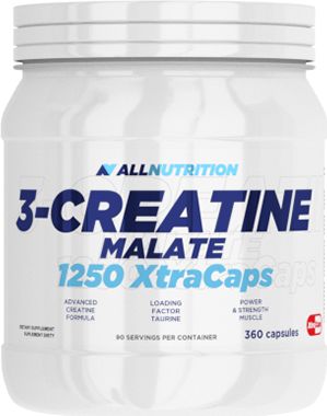 Allnutrition 3-Creatine Malate 1250 XtraCapsules 360 Capsules - Creatine Capsules at MySupplementShop by Allnutrition