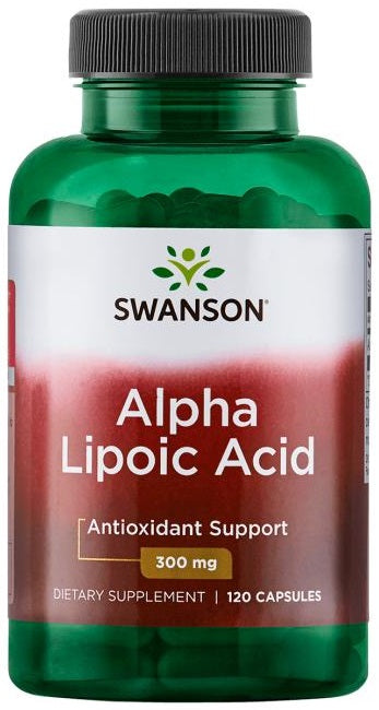 Swanson Alpha Lipoic Acid, 300mg - 120 caps | High-Quality Amino Acids and BCAAs | MySupplementShop.co.uk