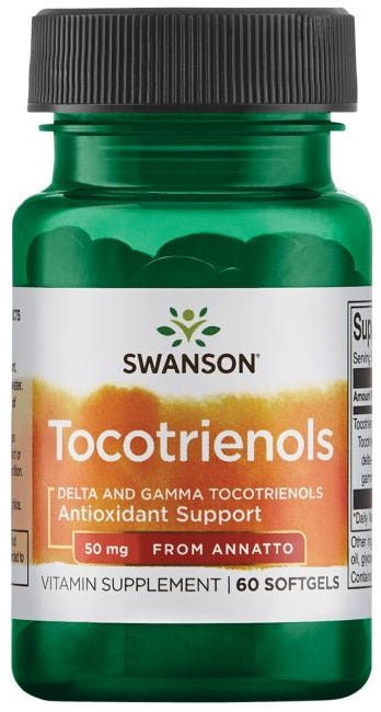 Swanson Tocotrienols, 50mg - 60 softgels - Vitamins & Minerals at MySupplementShop by Swanson