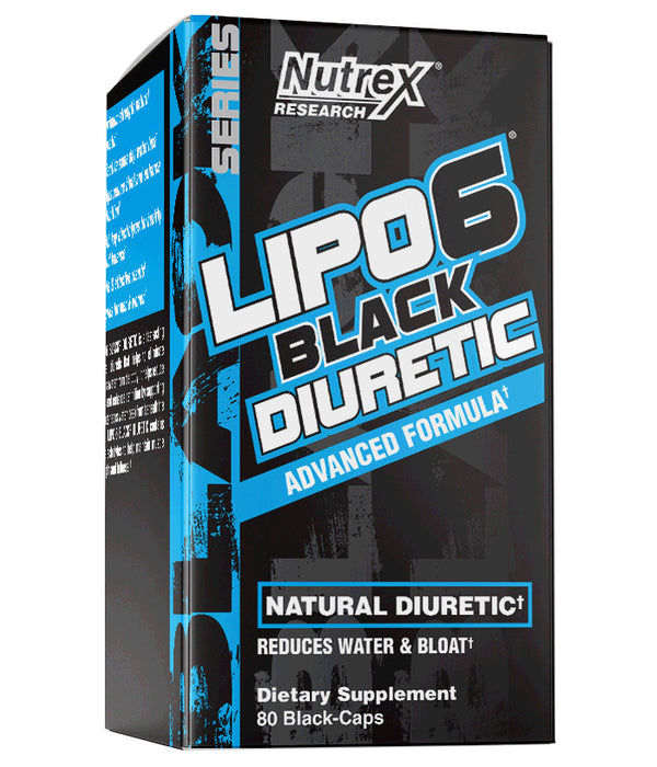 Nutrex Lipo-6 Black Diuretic - 80 caps - Default Title - Slimming and Weight Management at MySupplementShop by Nutrex