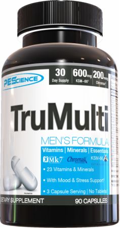 PEScience TruMulti Men's Formula - 90 caps - Default Title - Vitamins & Minerals at MySupplementShop by PEScience