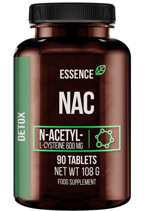 Essence Nutrition NAC 600 - 90 tablets - Health and Wellbeing at MySupplementShop by Essence Nutrition