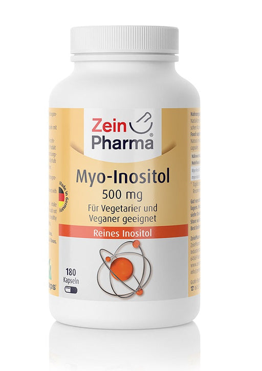 Zein Pharma Myo-Inositol, 500mg - 180 caps | High-Quality Health and Wellbeing | MySupplementShop.co.uk