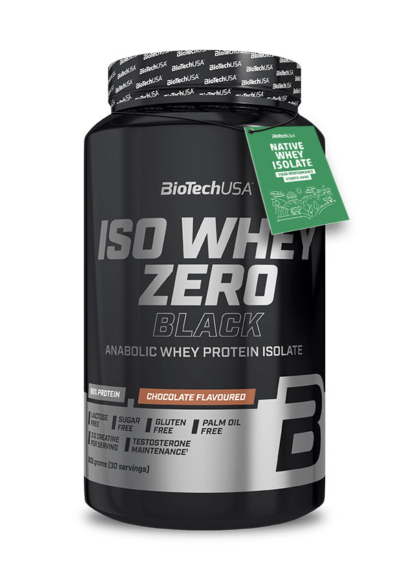 BioTechUSA Iso Whey Zero Black, Chocolate - 908 grams | High-Quality Protein | MySupplementShop.co.uk