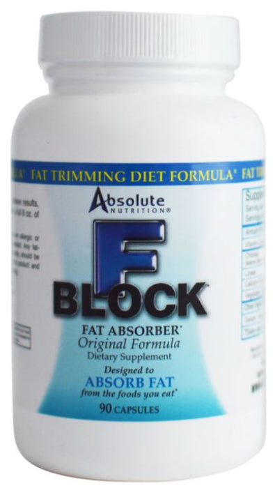 Absolute Nutrition FBlock - 90 caps - Default Title - Slimming and Weight Management at MySupplementShop by Absolute Nutrition