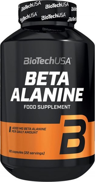 BioTechUSA Beta Alanine - 90 caps | High-Quality Amino Acids and BCAAs | MySupplementShop.co.uk
