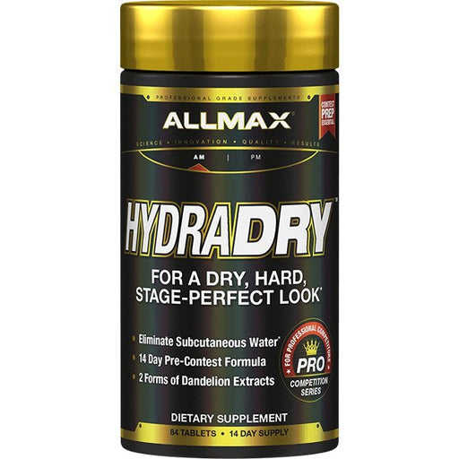 AllMax Nutrition Hydradry - 84 tablets | High-Quality Slimming and Weight Management | MySupplementShop.co.uk