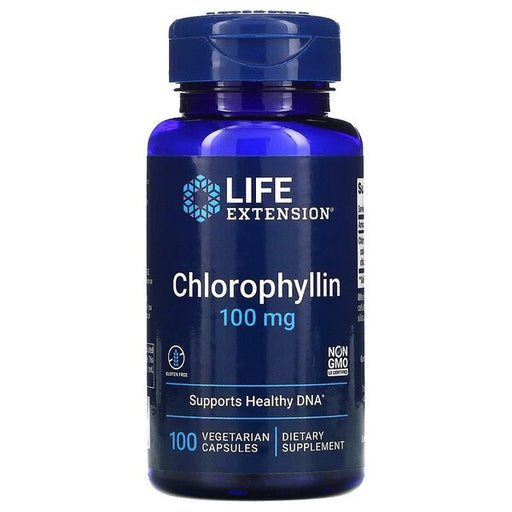 Life Extension Chlorophyllin, 100mg - 100 vcaps | High-Quality Health and Wellbeing | MySupplementShop.co.uk